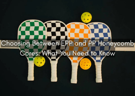 Comparison of EPP foam core and PP honeycomb core paddle structures