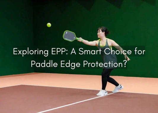 EPP edge guard paddle showcasing paddle edge protection material