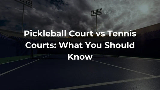 Pickleball Court Vs Tennis Court Size