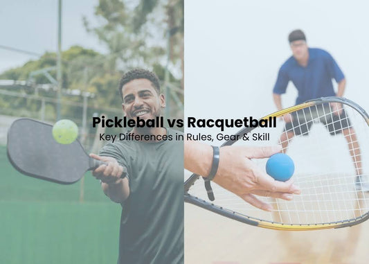 Pickleball vs. Racquetball: Key Differences in Rules, Gear & Skill