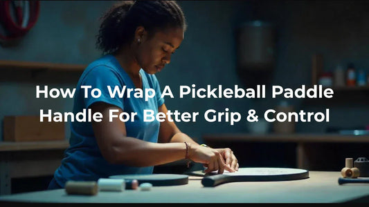 How To Wrap A Pickleball Paddle Handle For Better Grip & Control